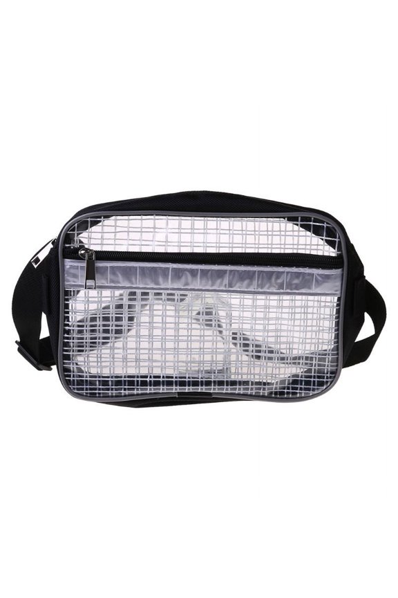 Anti-Static Cleanroom Clear Tool Bag Full Cover Pvc For Engineer Waist Bag Fanny