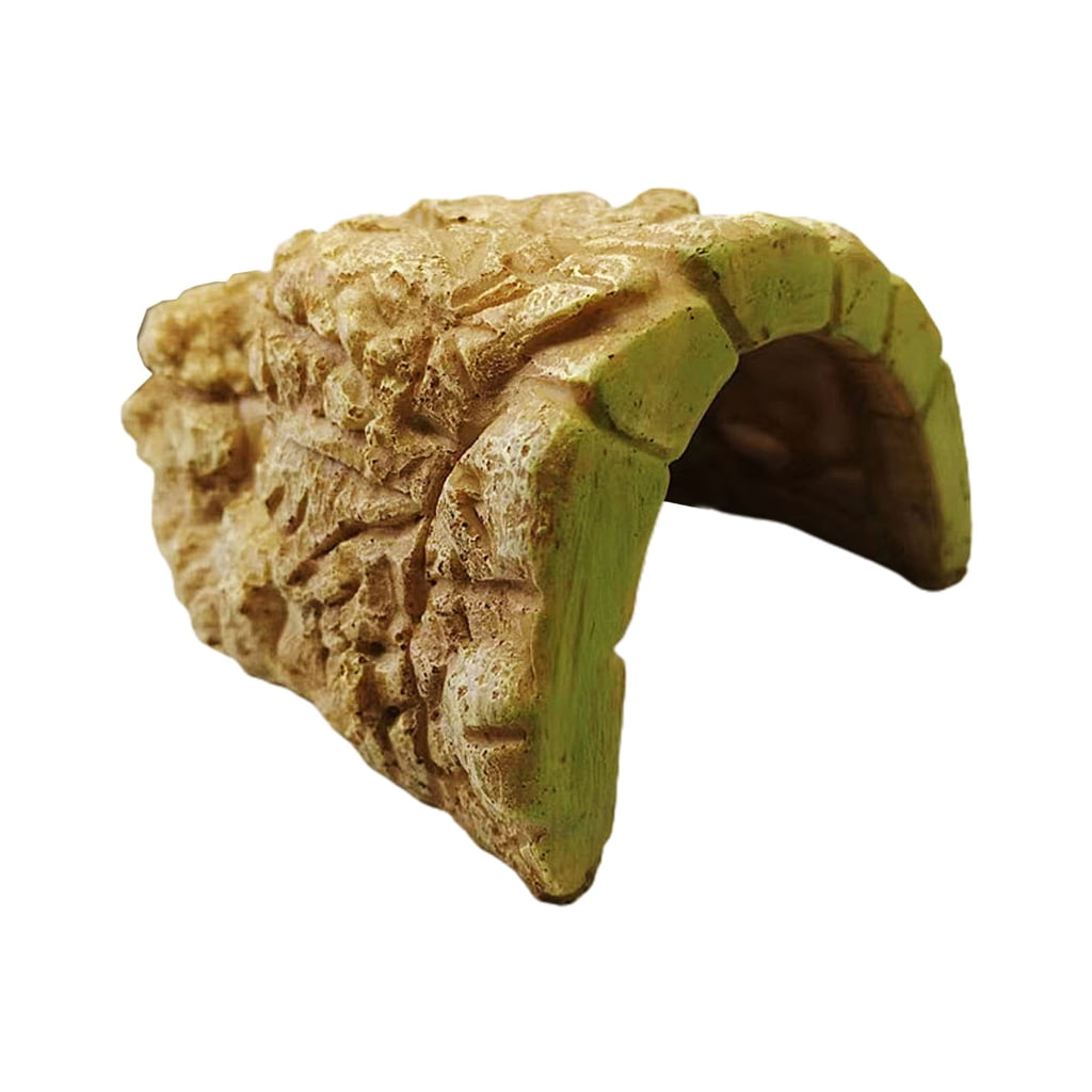 XISAOK Aquatic Shrimps Fish Stone Cave Hideouts Cave Fish Tanks