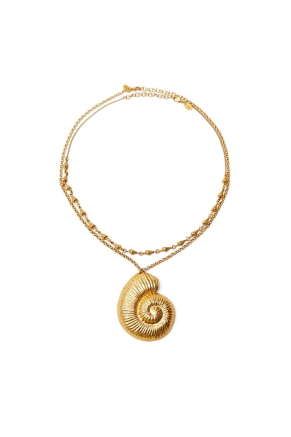 Big Conch Necklace Punk Clothing Necklace Sweater Neck Chain Trend Jewelry
