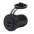 thumbnail image 1 of XISAOK Car Charger Socket for Galaxy Note 20/10 45W PD USB C & 18W QC3.0 USB Outlet, 1 of 21