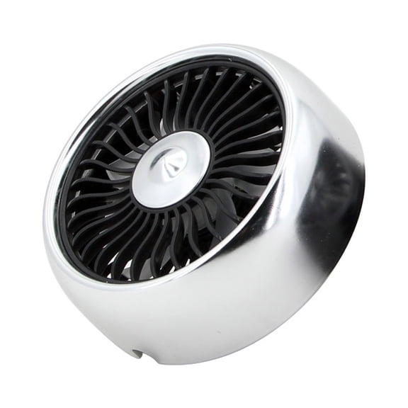 XISAOK Car USB Fan Air Outlet Lighting LED Flash CoolingFan Portable Cooler Three-speed