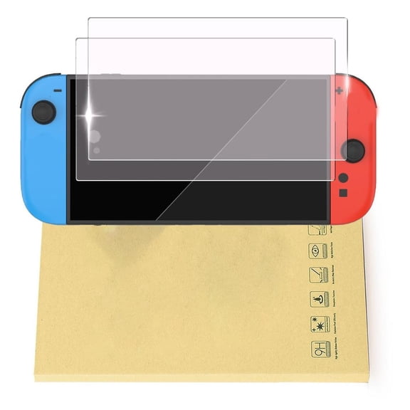 XISAOK Clear Consoles Screen Guard AntiScratch Surfaces Coating for Switch2 Screen