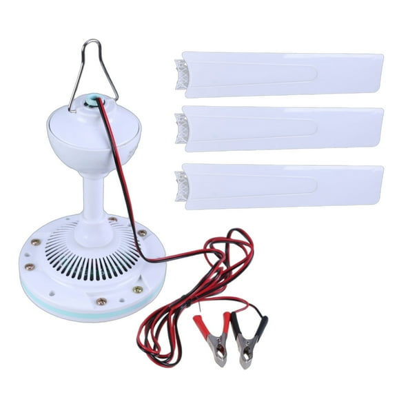 XISAOK DC12V Ceiling Fan,35''/41'' Hanging Ceiling Fan 3Leaves Hanging Fan