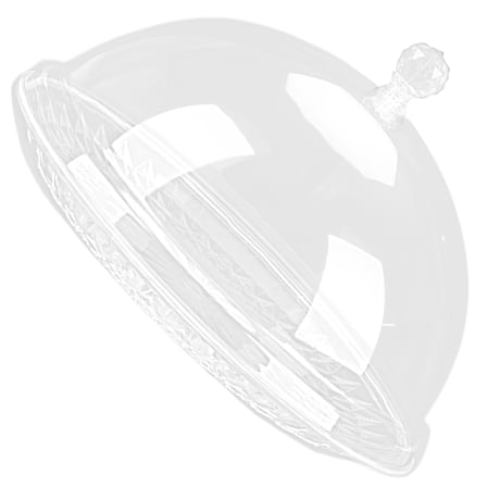 XISAOK Decorative Lidded Serving Platters European Kitchenwares Clear Covered Plastic Dessert Plate For Wedding Receptions And Teas Parties
