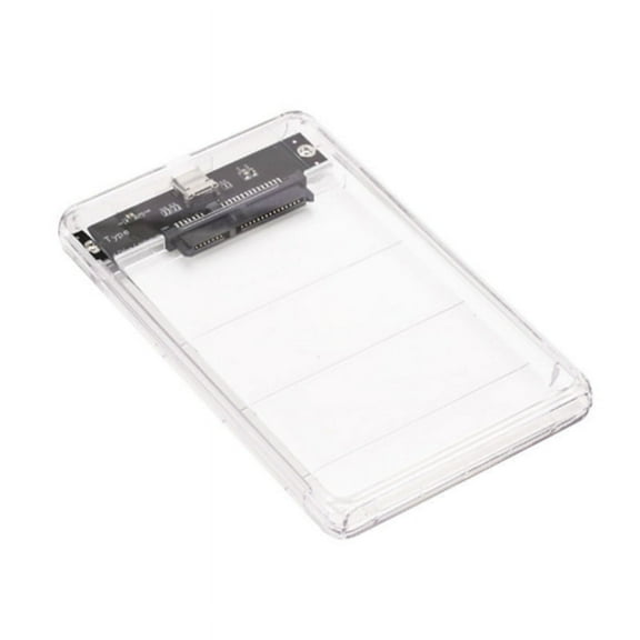 XISAOK Hard Drive Enclosure 2.5inch USB3.0 External Plastic Case SSD HDD SATA