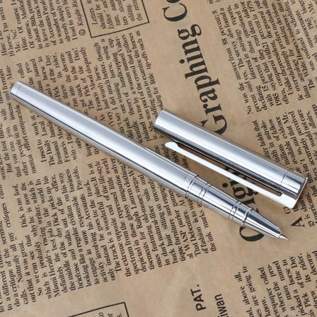 XISAOK Hot Sale Jinhao 126 Executive Complete Silver Fine Hooded Nib Fountain Pen