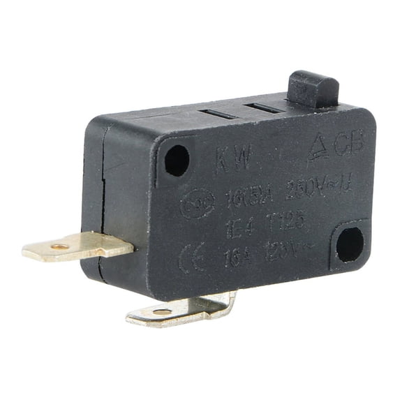 XISAOK KW1-103 Micro Switch Normally Closed Button Stroke Switch for Microwave Oven