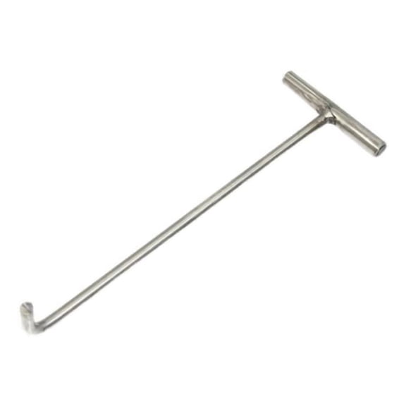 XISAOK Manhole Cover Hook Drain Grate Lifter T Shaped Handle Manhole Cover Hook