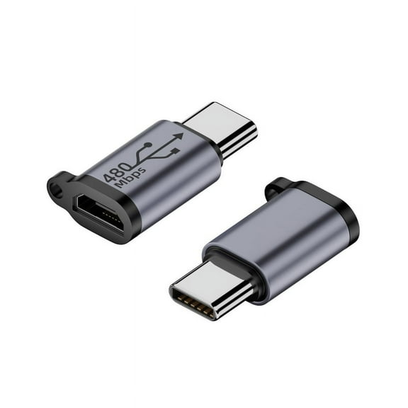 XISAOK Micro USB Mini USB Type-C Adapter Male Female Converter Data Sync Charging