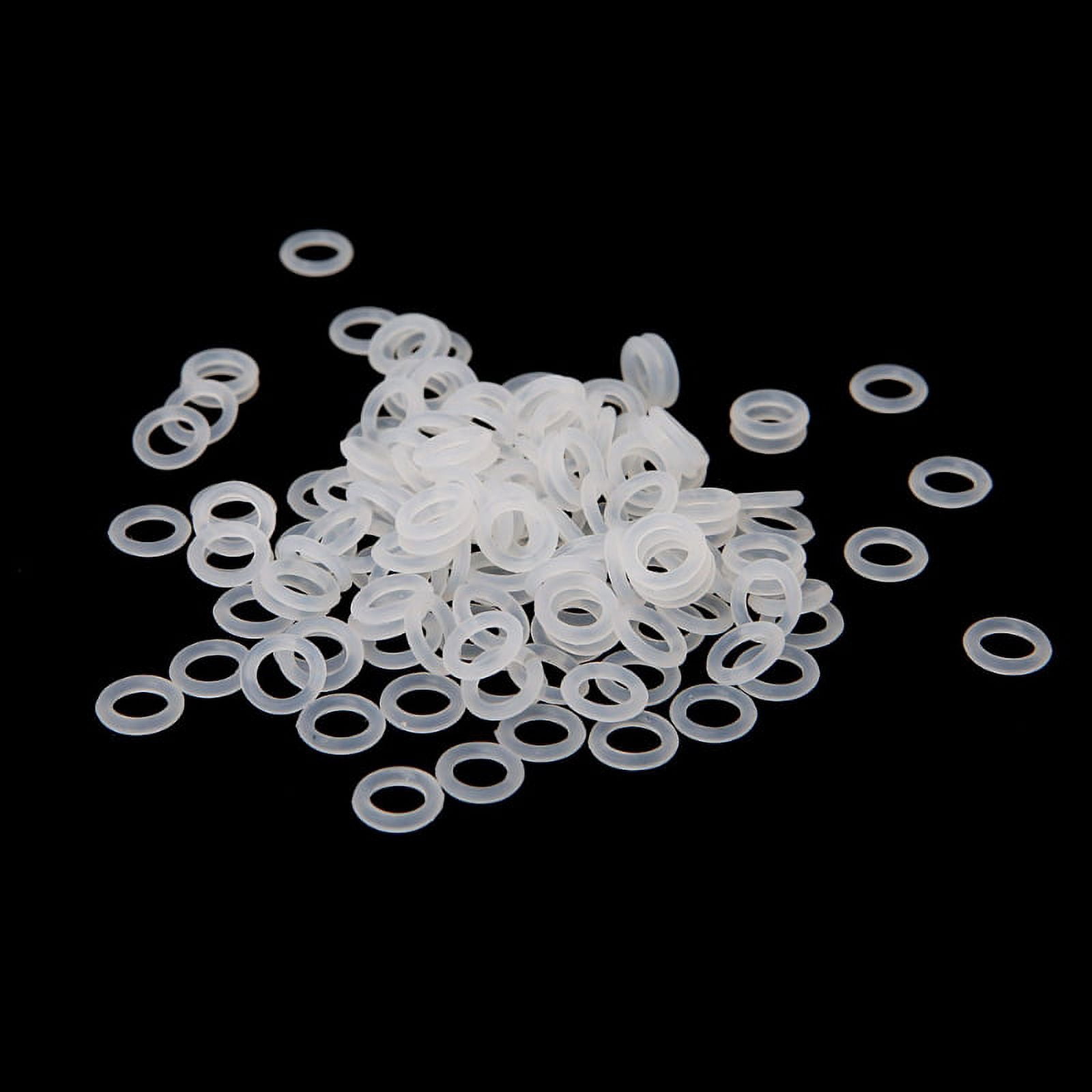 XISAOK O-Ring Rubber Oring Keyboard Switch Dampeners White Sound ...