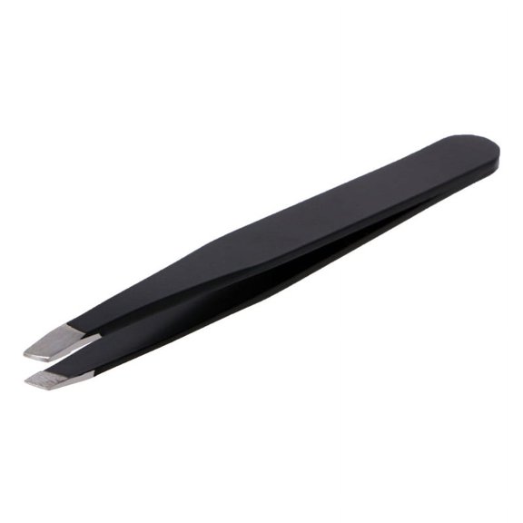 XISAOK Professional Eyebrow Tweezer Slant Tip Hair Removal Stainless Steel Makeup Tools