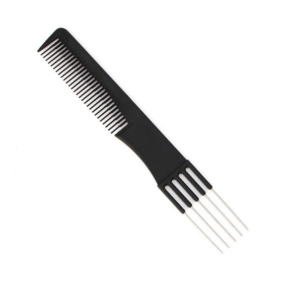 XISAOK Professional Fine-tooth Metal Pin Hairdressing Hair Style Rat Tail Comb