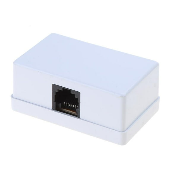 XISAOK RJ45 to RJ11 4-Way Adapter Anti-Interference Ability RJ45 to RJ11 Converter