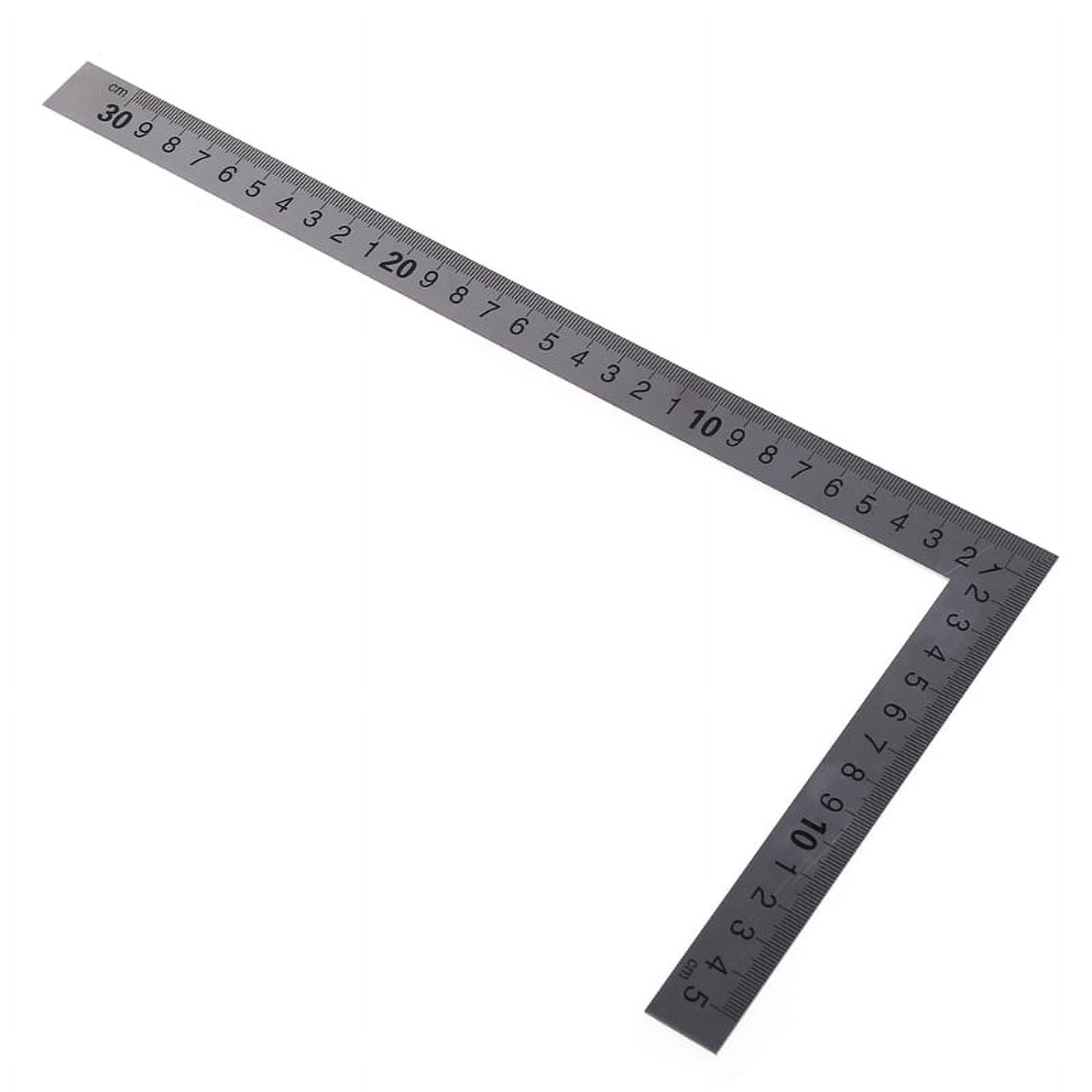 XISAOK Stainless Steel 15x30cm 90 Degree Angle Metric Try Mitre Square ...