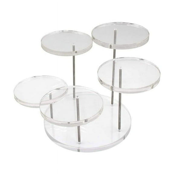 XISAOK Sturdy Acrylic Rings Organizer Stand Durable Acrylic Jewelry Stand Rack Holder for Collectors and Jewelry Enthusiasts