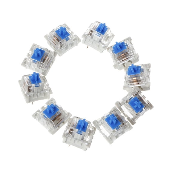 XISAOK Tactile Linear Switch 3Pin Blue Switches for Mechanical Keyboard Gateron MX