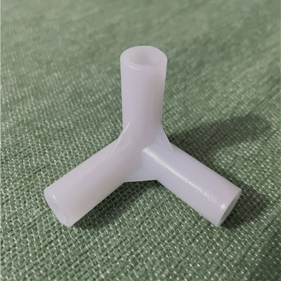 XISAOK Tee Fitting 3 Way Connector Replacement Furniture Grade Corner Fittings