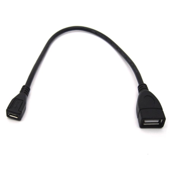 XISAOK USB 2.0 Female to USB Female Extension Adapter Laptop PC Charging Adapter Data Transmission Extension Converter for Phone