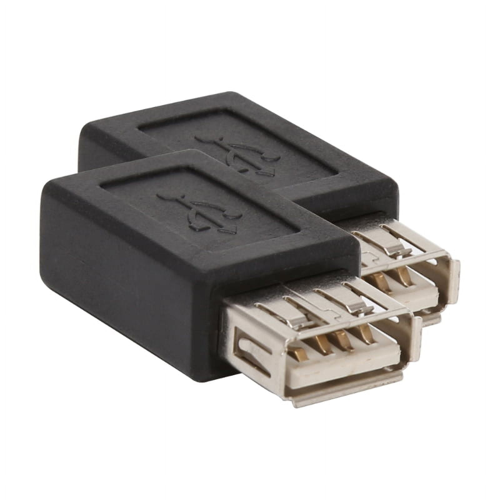 XISAOK USB A Female to Micro USB Female Adapter 2PCS USB 2.0 A Female ...