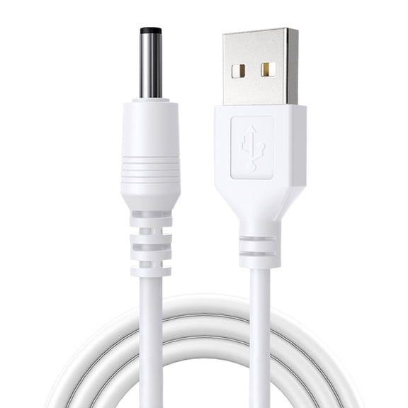 XISAOK USB A Male to 3.5mm x 1.35mm Male Plug for DC Power Charger Adapter Converter Ca
