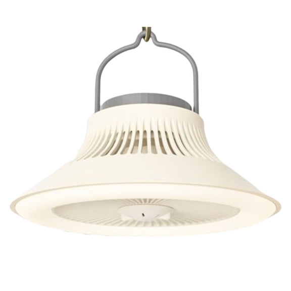 XISAOK USB Rechargeable LED Outdoor Tent Lamps Fan Camping Light Portable Emergency Night Light for BBQ Fishing 2400/5000mAh