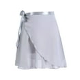 thumbnail image 1 of XISAOK Women Ballet Wrap Skirts Girls Chiffon Wrap Dance Skirt Asymmetric Skirt, 1 of 21