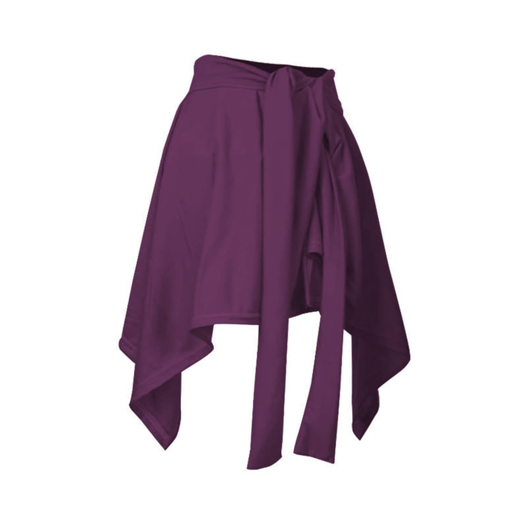 【AAKE】TIE-UP FEMININE SK XISAOK Women Yoga Tennis Tie Up Skirts Running Long Strap