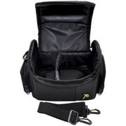 XIT Lightweight Deluxe Camera Carrying Case Bag, Black