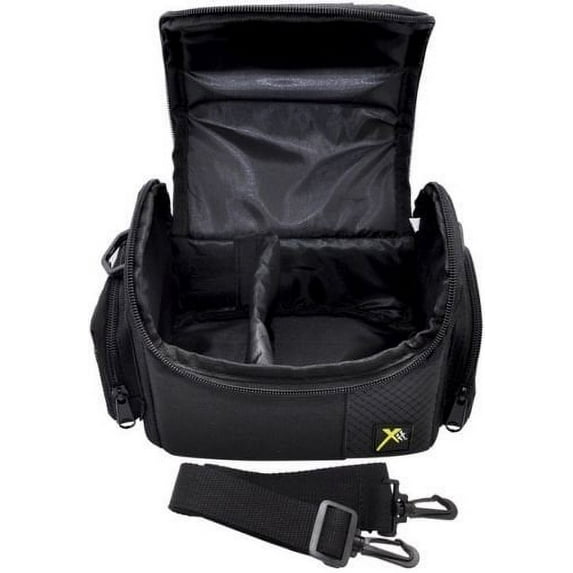 XIT Lightweight Deluxe Camera Carrying Case Bag, Black