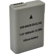 XIT Replacement Battery fo Nikon EL-141800MAH