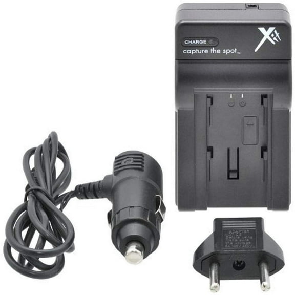 XIT Worldwide AC/DC Travel Charger for Nikon EN-EL12, 110-220V