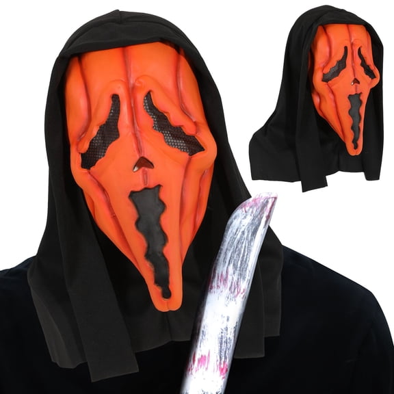 XIU YOU Halloween Skull Mask, Costume Party Ghost Face Scream Mask, Spoof Props for Halloween Party Performance