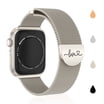 Metal Watch Loop Original Stainless Steel Milanese Loop Compatible with Apple Watch Band ...