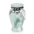thumbnail image 1 of XIUDA Small Urn for Ashes, 2.8 Inch Aluminum Keepsake Cremation Urn for Human, Family Sharing Urns - Meadow Green, 1 of 6