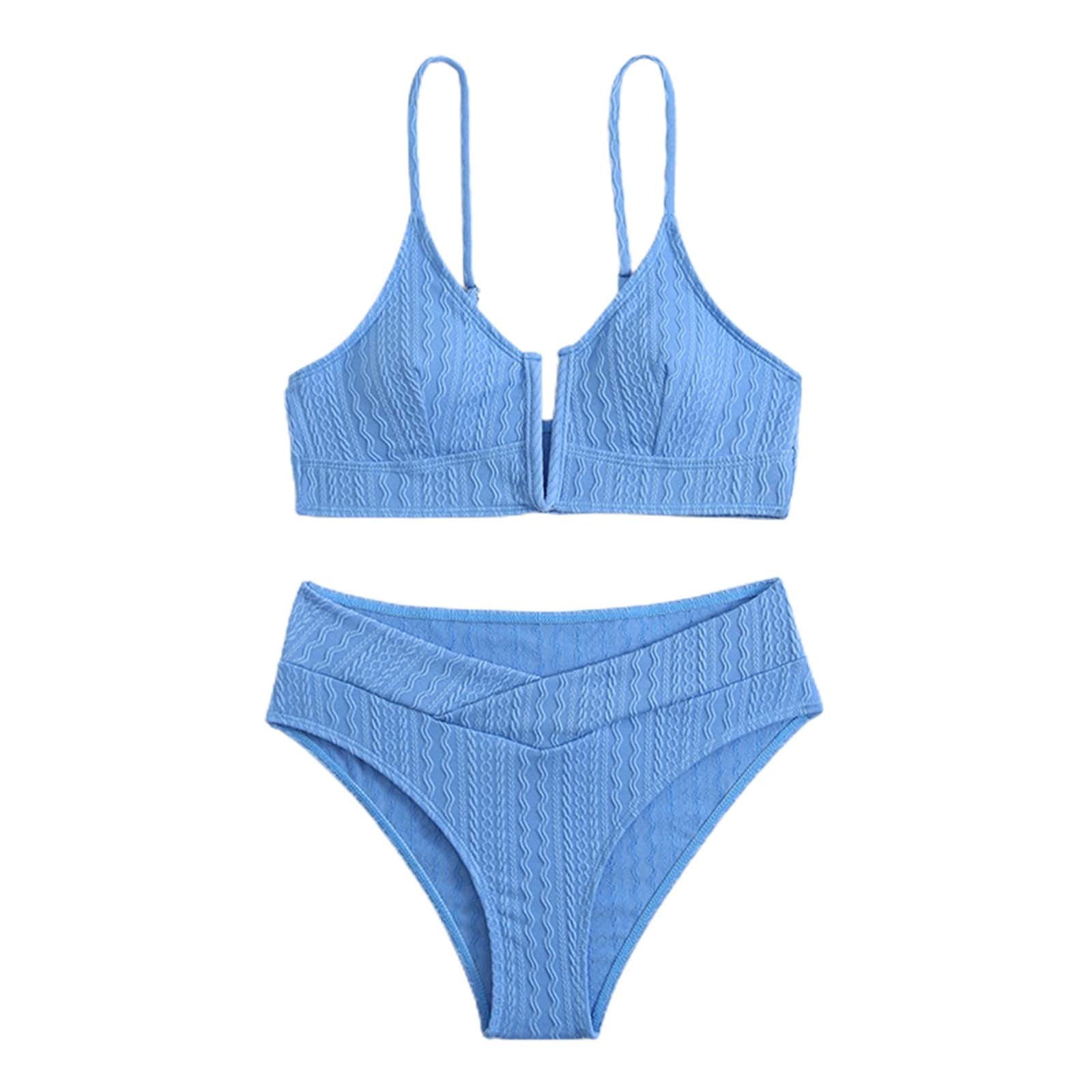 XIUH Bikini Set for Women Bathing Suit For Women High Waisted Bikini