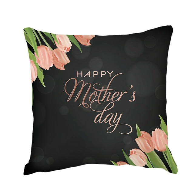 XIUH Home Textile Pillow Case Mother's Day Pillow Case Throw Cushion ...