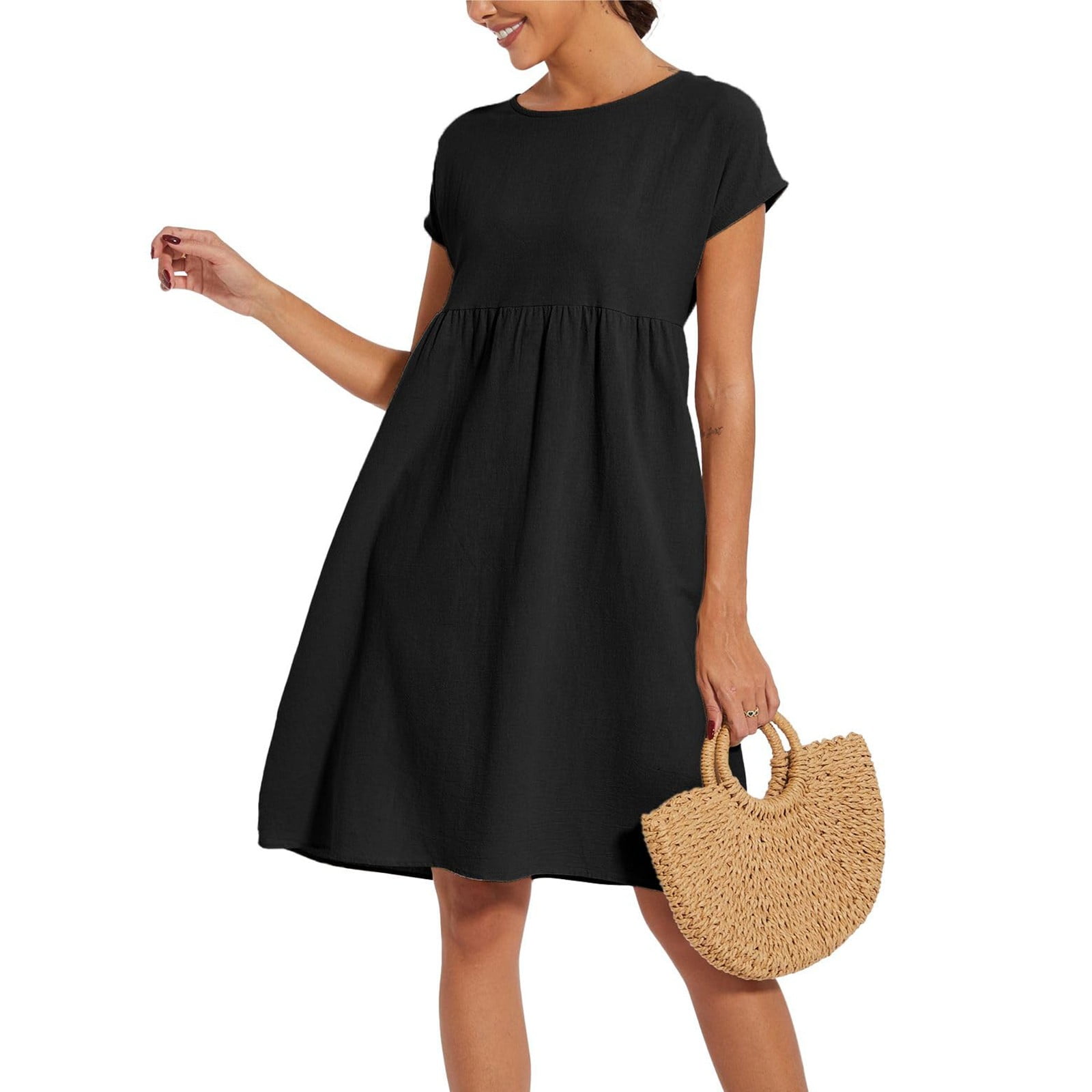 Women Shirt Mini Dress