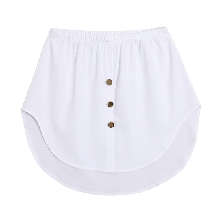 White pleated skirt 5xl deals