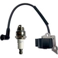 Ignition Module With Key XIUUS-530039198 Ignition Coils with Spark Plug for Husqvarna Poulan ...