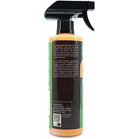 XIUUS-Bug Remover - All Purpose Exterior Cleaner & Degreaser to Wipe Away Bugs on Plastic, Rubber, Metal, Chrome, Aluminum, Windows & Mirrors, Suitable for use on Car Paint, Wax & Clear Coat