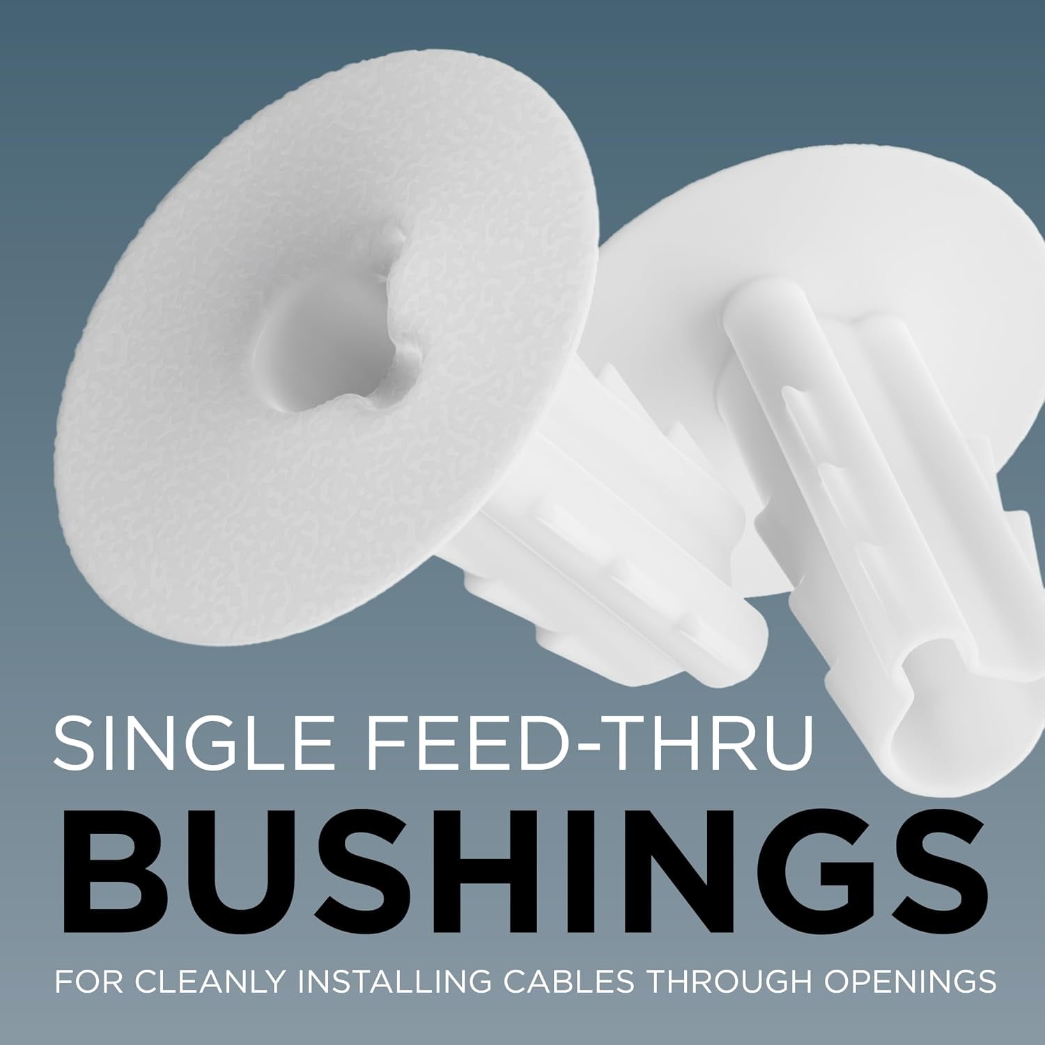 XIUUS-Single Feed-Through Bushing for RG6 Coaxial Cable - Walmart.com