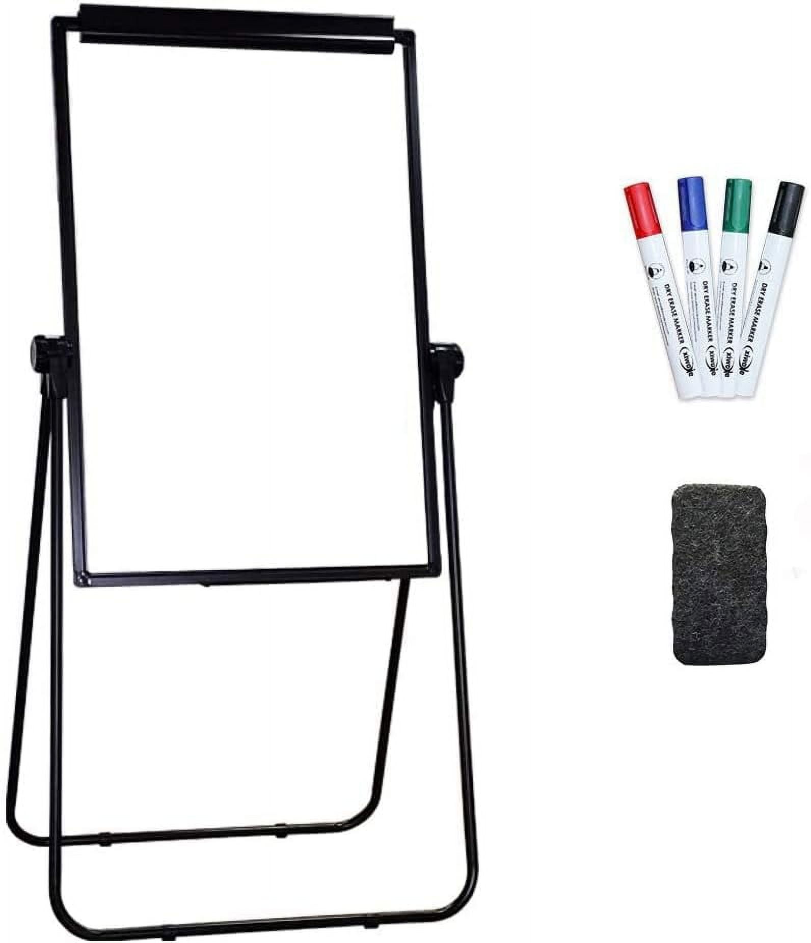 XIWODE DoubleSided Whiteboard with Stand, 36"x 24", Height