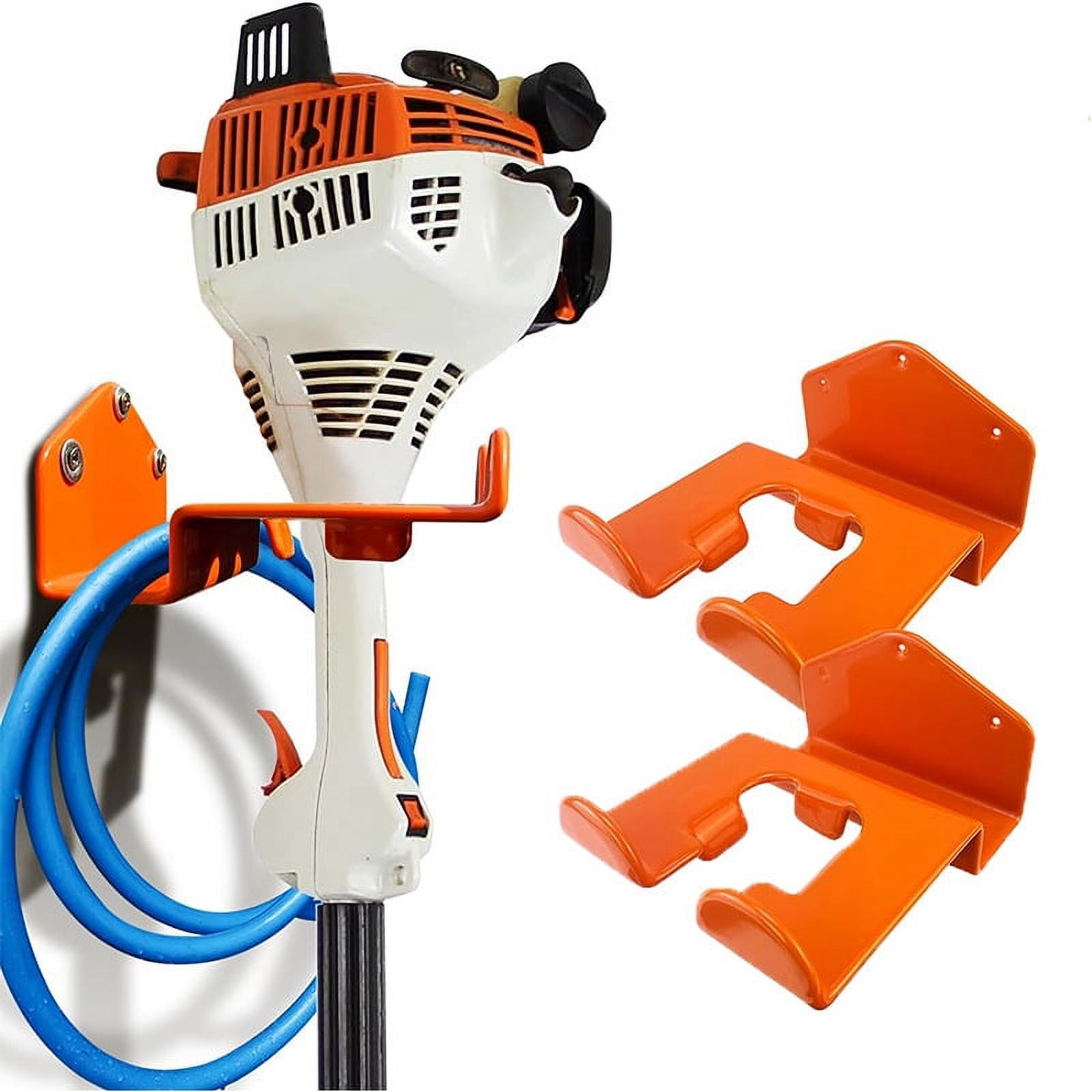 XIXI Heavy Duty Weed Eater Hook Wall Mounted Lawn Trimmer Stand Garage