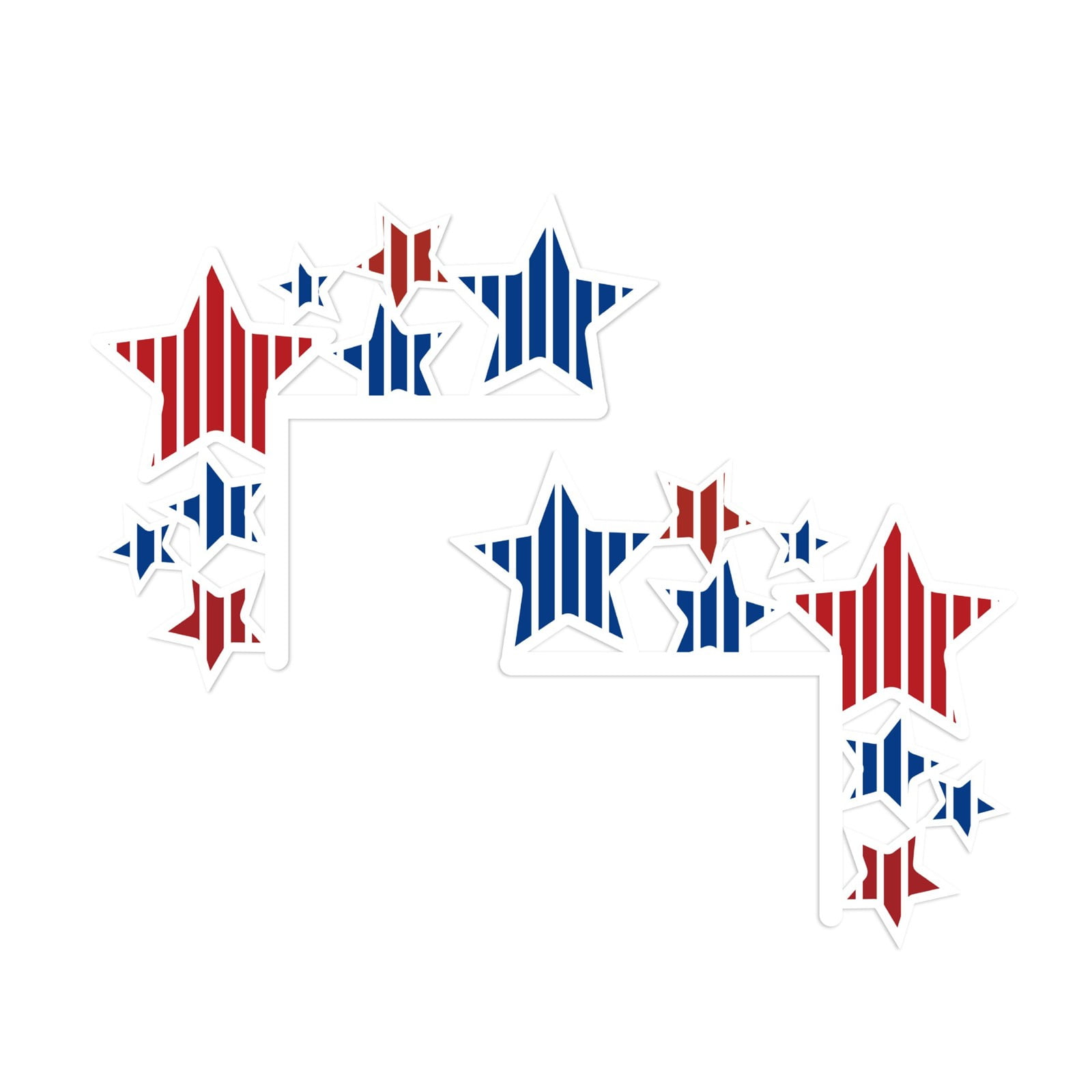 XIXISTARYY 4th of July Decorations Patriotic American Flag Themed ...