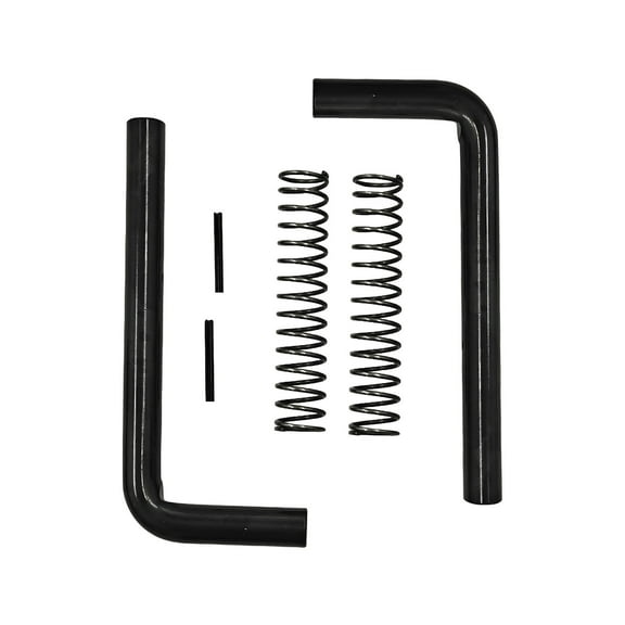 XIXISTARYY Car Accessories 2 Packs Trailer Gate Pin,Utility Trailer Accessories,Trailer Gate Spring Kit Replacement For Carry-On Utility Trailers Trailer Pin Heavy Duty Trai Black
