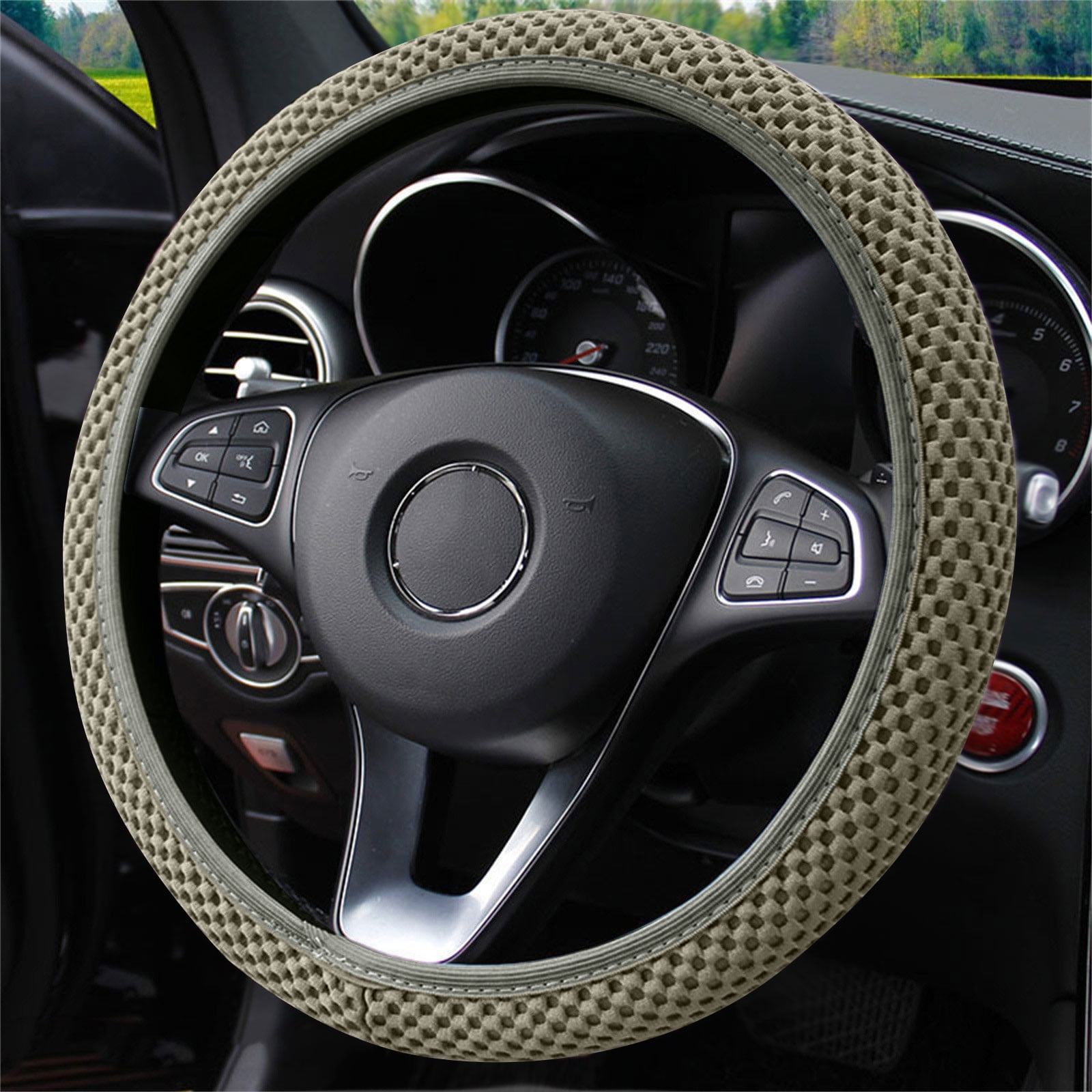 【正規品質保証】 Car XIXISTARYY Accessories Steering Auto Car 38cm Universal SteeringEquipment