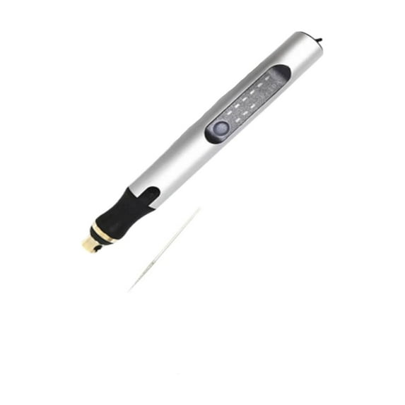 XIXISTARYY Electrical Tools Speed Cordless Drill Pen, Rechargeable DIY Electric Hand Drill With 32 Small Drill Bits, Micro Drill Set For Jewelry Making Wood Stone Plastic Resin Silver