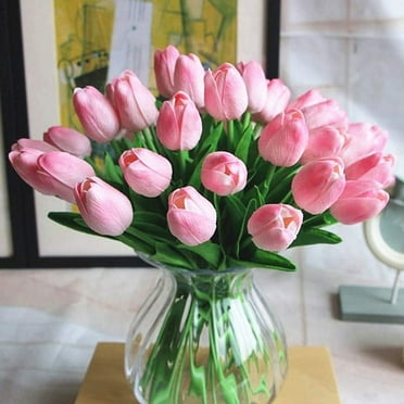 XIXISTARYY Home Decor Artificial Flower Room Potted Flower Arrangement Decoration Pink