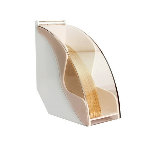 XIXISTARYY Home Essentials Coffee Filter Holder With Lid, Suitable For Cone-shaped Coffee Filters White