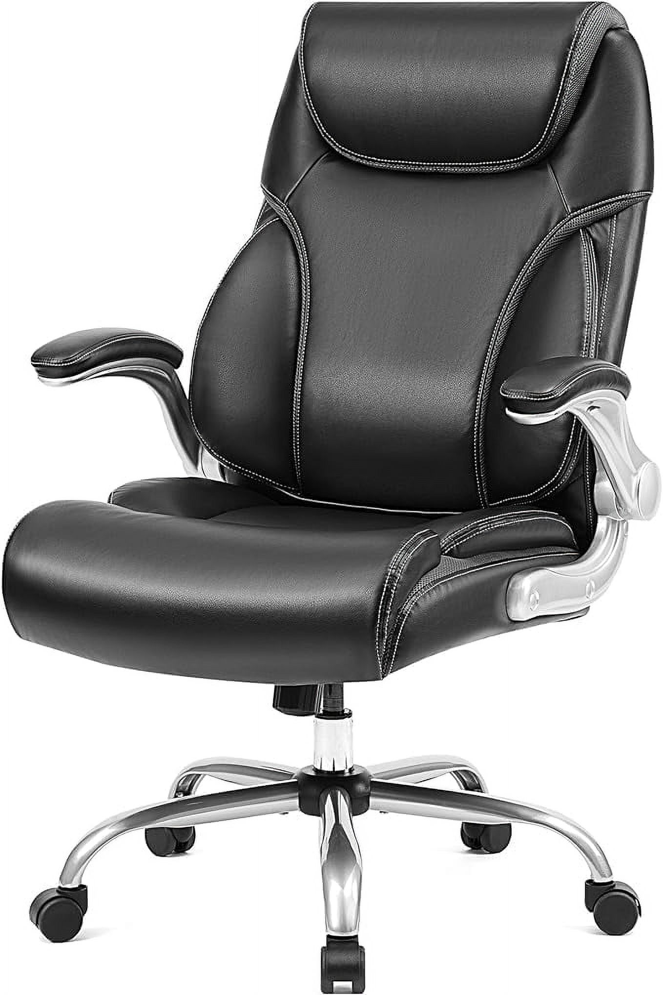 XIYI High Back Leather Executive Chair Adjustable Tilt Angles Swivel